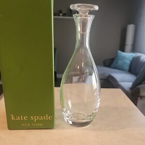Kate Spade Lenox Crystal Decanter